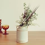 pot a epices フレンチカントリースタイルの耳付きポット・陶器 花瓶