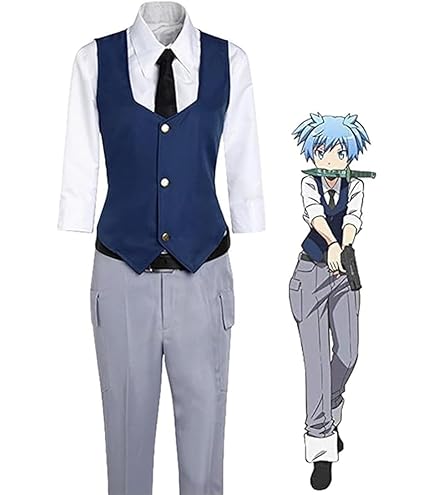 Amazon.co.jp: コスプレ衣装+ウィッグ 暗殺教室 茅野カエデ cosplay