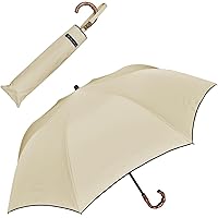 美品　Rose Blanc　遮光&UVカット100%　晴雨兼用　折りたたみ傘　紺 楽天市場】日傘 折りたたみ 完全遮光 100％2段ミドル コンビ