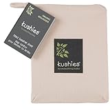 Kushies Organic Jersey Bassinet Fitted Sheet, Mocha by Kushies