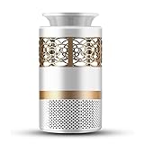 Weekipo 蚊取り器 誘虫灯 蚊 害虫 誘蛾 ハエ 取りUV誘引式 捕虫器 USB給電式 省エネー 携帯便利 静音 無害 静か 寝室 リビング 居間 オフィス 台所 アウトドア用 (ホワイト)