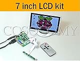 20セット　Raspberry Pi　ラズベリーパイ　に適応する 電源　7インチ800*480液晶パネル　ディスプレイ　スダンド　リモコン　キット　Raspberry Pi Model B+ も適応