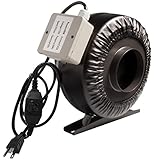 VIVOSUN 4 Inch 203 CFM Duct Inline Fan with Variable Speed Controller [並行輸入品]