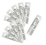 NTカッター 10枚入BSL11刃10個入 BSL-11P-10 シルバー