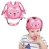 PROKTH ベビースポンジヘルメット 　安全ヘルメット スポンジ ベビー 乳幼児 安全 可愛い 洗える ヘッドガード プロテクター 保護 ケガ 防止 軽量 サイズ調整可