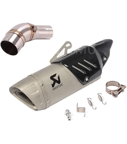 Amazon | オートバイ排気口 エキゾーストパイプ 中間パイプ バイク