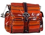 Kalencom Matte Coated Double Duty Diaper Bag, Sunset by Kalencom