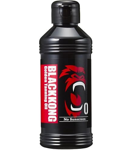 10本！ブラックコング　ダーク Amazon.co.jp: ブラックコング ダークタンニングオイルSPF4 180ml