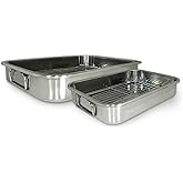 Cook Pro 561 4-Piece All-in-1 Lasagna and Roasting Pan
