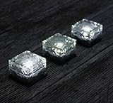 Frostfire Solar Ice Rocks - Path and garden solar lights (Set of 3) [並行輸入品]