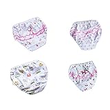 Baby下パンツ/ブリーフ/ 1 – 3歳の幼児のunderwear-set 4ランダムPatten