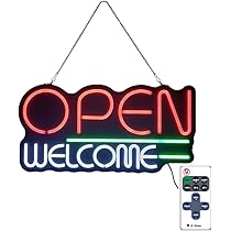 オーダーメイド　OPEN ネオンサイン 店舗 インテリア用　オリジナル オーダーメイド 手作り ネオンサイン お洒落な『OPEN』ネオン管