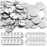 I'm so happy 缶バッジ パーツ 素材 安全ピン キット 缶バッジメーカー 100個 セット (32mm)