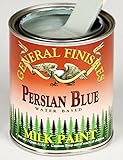 General Finishes PPB Milk Paint, 1 pint, Persian Blue [並行輸入品]