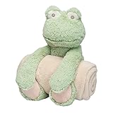 Elegant Baby Ultra Plush Giftable Blankie Buddie, Froggie with Legs by Elegant Baby