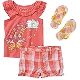 Healthtex SHORTS ベビー・ガールズ US サイズ: 4T カラー: ピンク