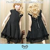 [ディーアンドジージュニア] D&G JUNOR ドレス DGL53521BK 6Aサイズ