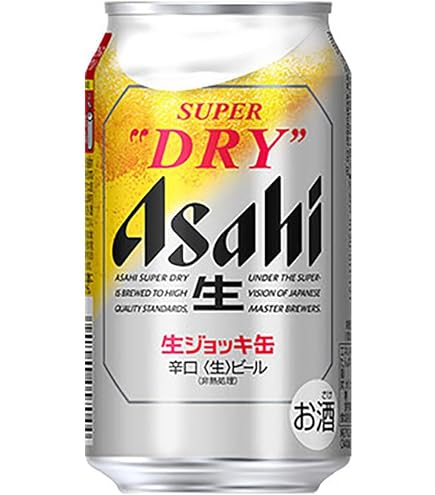 Amazon.co.jp: スーパードライ 生ジョッキ缶 アサヒ ビール 340ml×24本