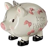 MUD PIE - Giant Tiara Princess Piggy Bank ブタさん貯金箱 (プリンセス)