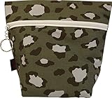 ポーチェ(pouche) 消臭ポーチ Ｓサイズ ビッグアニマル (ヒョウ(カーキ))