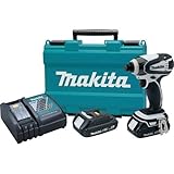 Makita XDT04RW 18V Compact Lithium-Ion Cordless Impact Driver Kit [並行輸入品]