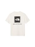 THE NORTH FACE(ザノースフェイス) 半袖 カットソー Tシャツ S/S Back Square Traverse Logo Tee ホワイト XXL