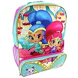 Shimmer and Shine 16 inch Backpack (Genie Pink/Green) [並行輸入品]