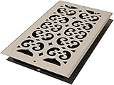 Decor Grates S612W-WH 6-Inch by 12-Inch Painted Wall Register, White [並行輸入品]