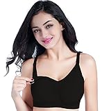 マタニティブラ ママが考えた 授乳ブラ ノンワイヤー マタニティ インナー 延長ホック クロスオープン ブラジャー 産前 産後 ハーフトップ ブラック