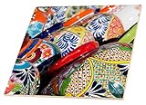 Danita Delimont – 陶器 – アリゾナ、ツーソン、Tubac。従来手描きMexican Pottery。 – タイル 12-Inch-Ceramic ct_208869_4