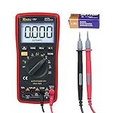 RAGU 17Bデジタルマルチメーター　6000 カウント　電圧/電流/ダイオード/連続測定 バックライトLCDスクリーン　自動レンジ可能　1年間保証