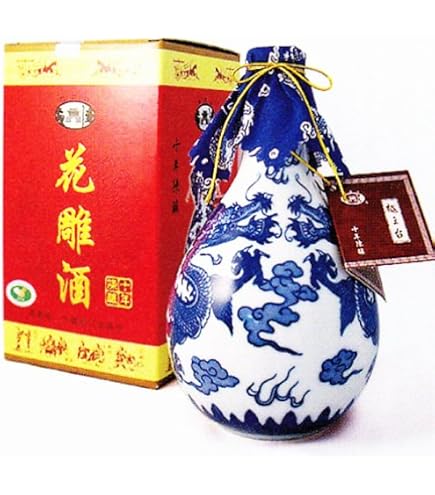 Amazon.co.jp: 古越龍山 紹興酒500ml 陳醸20年 壷 永昌源 ギフト