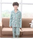 (チェリーレッド) CherryRed 子供 男の子 ファション パジャマ ルームウェア 部屋着 寝間着 上下2点セット 長袖 フリース 春秋向け リラックス 快適 気持ち良い パンダ コットン 16