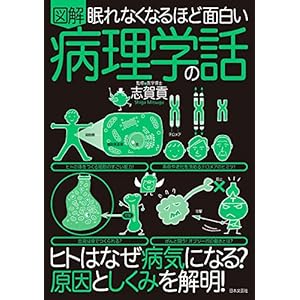 眠れなくなるほど面白い 図解 病理学の話の表紙