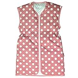 ベビースリーパー 洗える羽毛スリーパー 日本製 選べる7柄 (水玉ピンク)