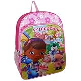 Doc McStuffins Friendship is the Best Medicine 16 Inch Flower Backpack [並行輸入品]