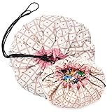 プレイマット おもちゃ 収納 お片付け 赤ちゃん 0歳 厚手 play&go プレイアンドゴー ジオ コーラル 直径140㎝ (PG0033)