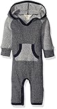 Burt's Bees Baby Baby Boys' Organic Loose Pique Hooded Coverall