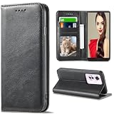 Lsscase OPPO Reno11 A ケース 手帳型 oppo reno 11A CPH2603 手帳型ケース Reno11A カバー スマホケース おっぽ り11A カバー オッポリノ11a 携帯ケース OPPO Reno11a case 携帯カバー TPU PUレザー カード収納 財布型 マグネット内蔵 スタンド機能 黒 (oppo reno11 A 対応) ブラック