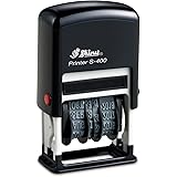 Lebez スタンテック シャイニー スタンプ デイトプリンタ 4号×4連 S-400UK 正規輸入品