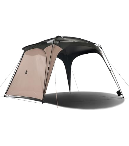 Amazon | [キャンパーズコレクション 山善] ワンタッチタープテント 幅