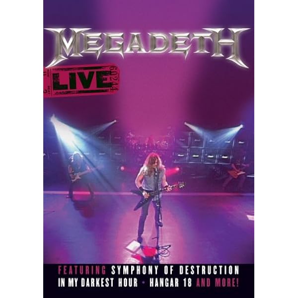 Amazon.co.jp: Megadeth Rust in Peace Live [Blu-ray] [Import]: Music