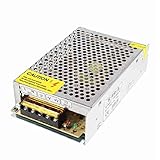 SODIAL(R) AC110,220V 5V 12A 60W LEDストリップライト照明電源アダプタ