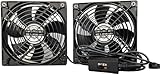 Anfurt usbファン 冷却ファン 静音 PC パソコン冷却 ゲーム機冷却 送風機 扇風機 ミニファン 小型 冷却クーラー 換気扇 ルーター 冷却 12cm (2台1組)