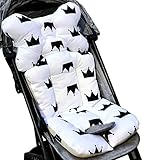 HooMall ベビーカークッション サポートクッション シート クッション チャイルドシート ベビーチェア用 厚い柔らかく 暖かい 防寒 冬 取付簡単 お出かけ 出産祝い 贈り物 プレゼント ヘッド