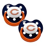 Chicago Bears 2-Tone 2-pack Infant Pacifier Set - 2014 NFL Baby Pacifiers by Baby fanatic [並行輸入品]