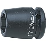 山下工業研究所(Ko-ken) インパクトソケット 6角 14400M-21 対辺寸法:21×差込角:12.7×全長:38mm