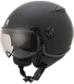 マルシン工業 SAFIT MS-340 ジェットヘルメット マットブラック Lサイズ