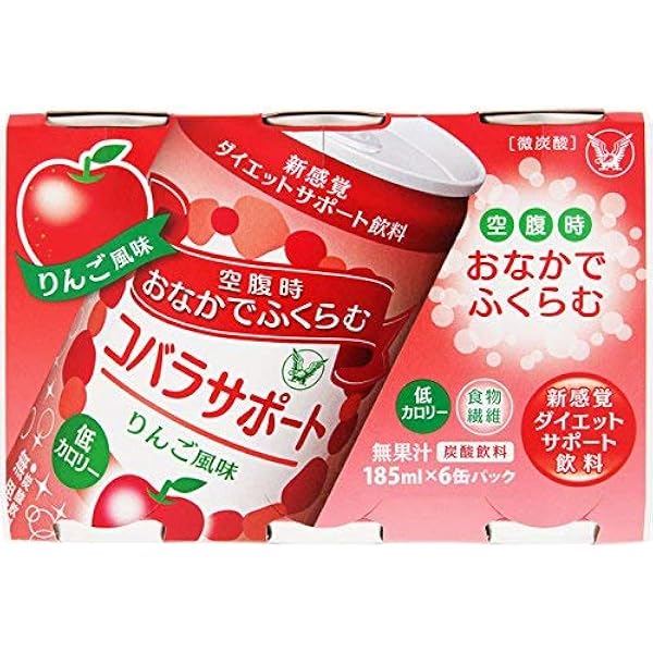 大正製薬 コバラサポート りんご風味 6缶 6本 大正製薬 ダイエットシェイク Amazon