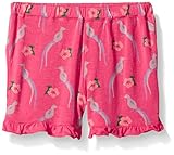 KicKeeパンツPrint Ruffle Short Bird of Paradise カラー: ピンク